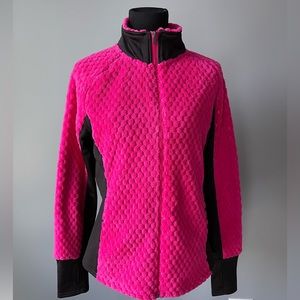 RBX hot pink black warm sports sweater